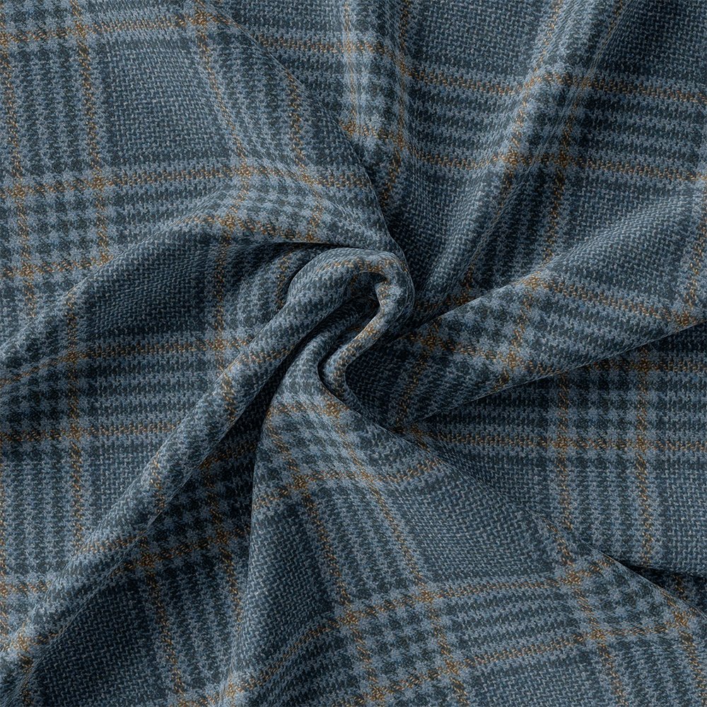 Bright Blue TWEED For Coat Unstitched | 7080-72-2577 - Image 3