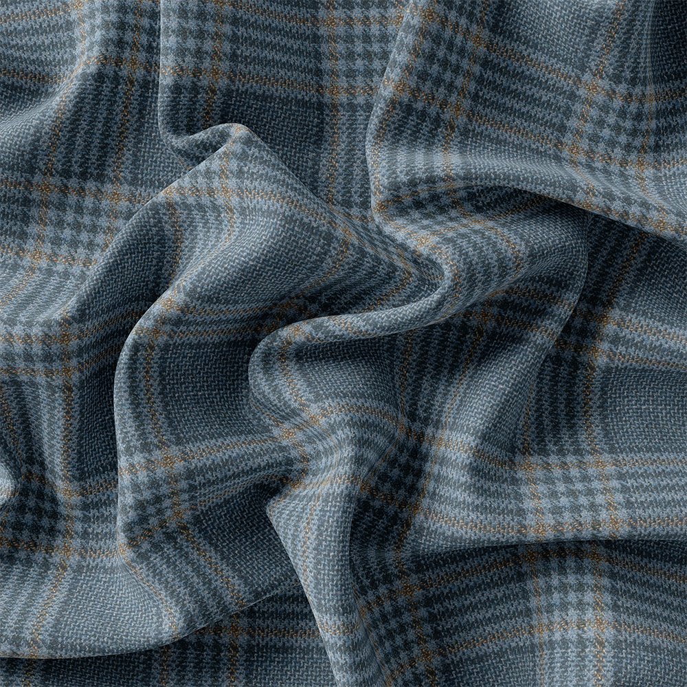 Bright Blue TWEED For Coat Unstitched | 7080-72-2577 - Image 4