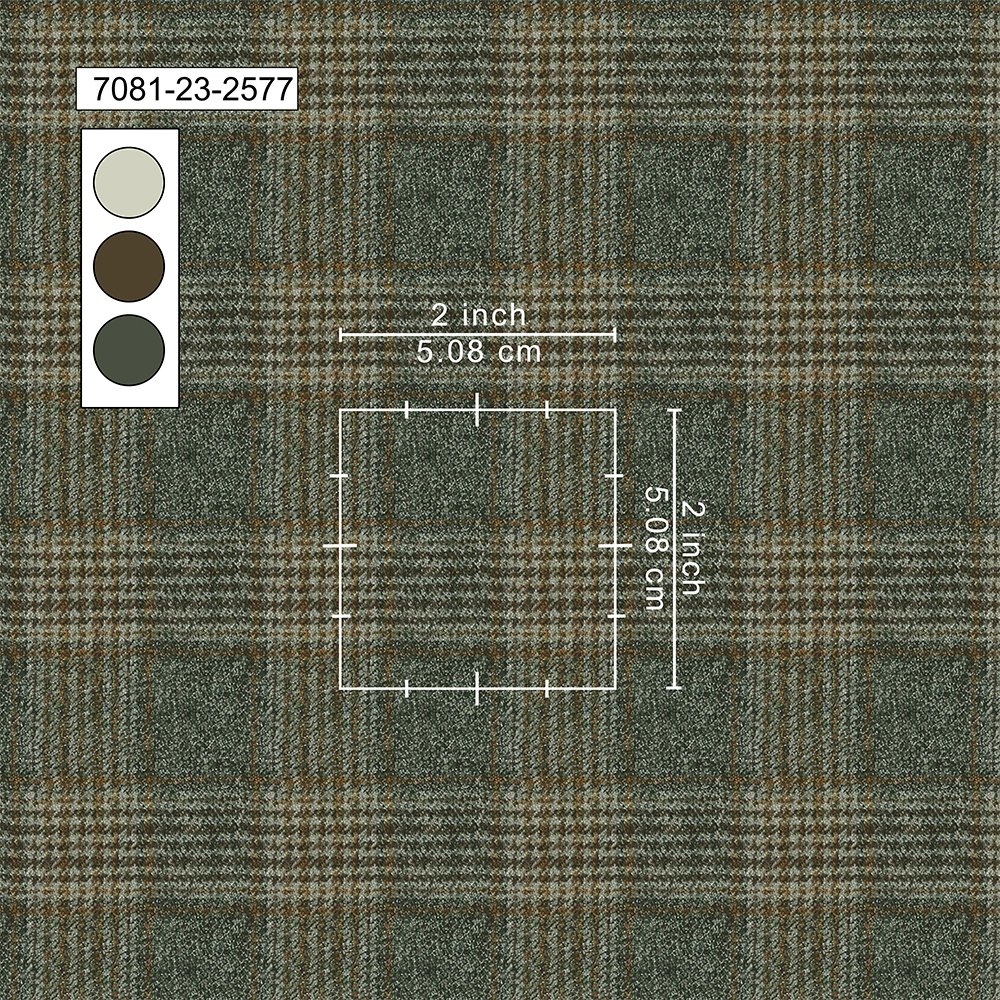 D. BROWN TWEED For Coat British Wool Unstitched | 7081-23 - Image 2