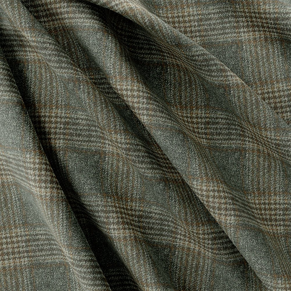D. BROWN TWEED For Coat British Wool Unstitched | 7081-23 - Image 5