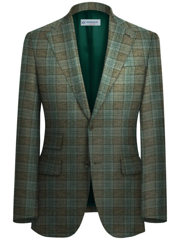 BROWN TWEED For Coat British Wool Unstitched | 7081-24