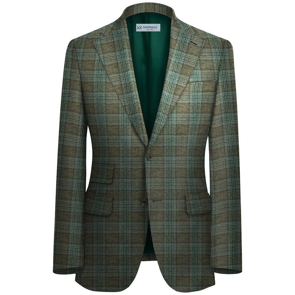 BROWN TWEED For Coat British Wool Unstitched | 7081-24